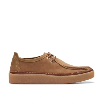 Image of Clarks Men&#039;s Clarkwood Moc, Dark Sand, 7.5 UK