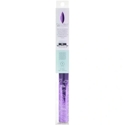 Image of We R Memory Keepers Heat Activated Foil, Ultraviolet, Extra Large Roll, 12x96, Use with Quill Pen to Create Shiny Embellishments and Designs