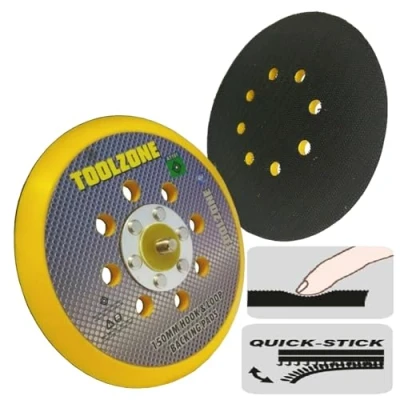 Image of Toolzone 150mm Hook &amp; Loop Backing Pad