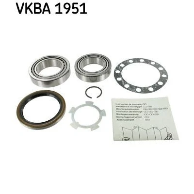 Image of 0K01A33047, 0K67233047A, OK67233047A Wheel bearing kit SKF VKBA 1951 with shaft seal 73,4mm TOYOTA: HILUX 6 Pick up, HIACE 3 Bus, Kasten