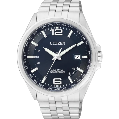 Image of Citizen Men&#039;s Analogue Solar Powered Watch with Stainless Steel Strap BM7251 53L