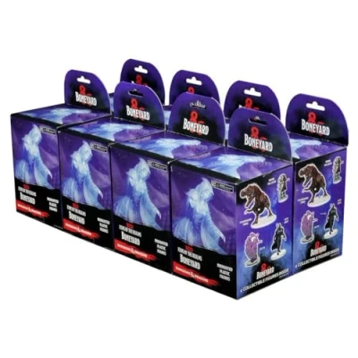 Image of WizKids Dungeons and Dragons Icons of the Realms Boneyard 8ct Brick (Set 18), DnD Miniatures