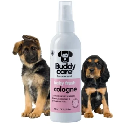 Image of Buddycare Dog Cologne Baby Fresh 200ml Delicate and Powdery Scented Refreshes Between Washes With Aloe Vera Pro Vitamin B5