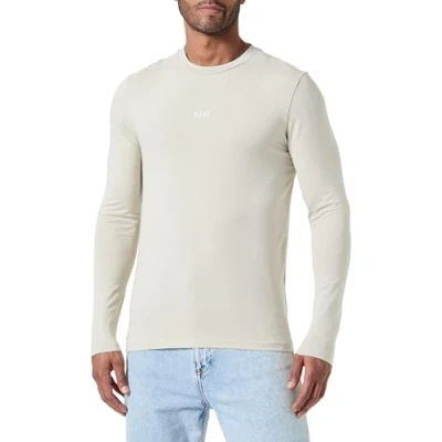 Image of BOSS Chark Long sleeved top, Men&#039;s, Size: Large, Grey