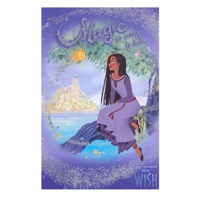 Image of UK Greetings Disney Wish Birthday Card for Her/Girl Asha Design