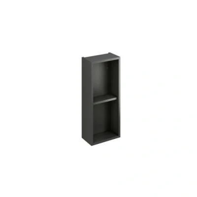 Image of iflo Aliano 300 X 170mm Open Wall Unit Matt Graphite Grey