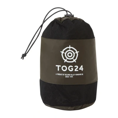 Image of TOG24 Craven Mens Waterproof Packaway Jacket with Bag, Full Length Zip and Adjustable Hood, Breathable, Windproof