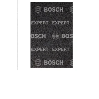 Image of Bosch Professional 2x Expert N880 Fleece Pads (for Steel sheets, 115 x 140 mm, Grade Very fine A, Accessories Hand Sanding)