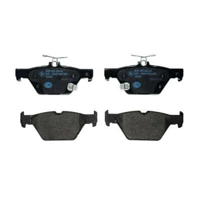 Image of 26696AL000, 26696AL020, 26696AN020 Brake pad set HELLA 8DB 355 023 341 with acoustic wear warning SUBARU: Outback IV, XV II, V