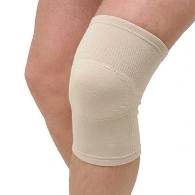 Image of Medically approved Breathable Stretch Elastic knee Support Supplied to UK Hospital patients with arthritis and mild instability of the (Medium 36cm 41cm)