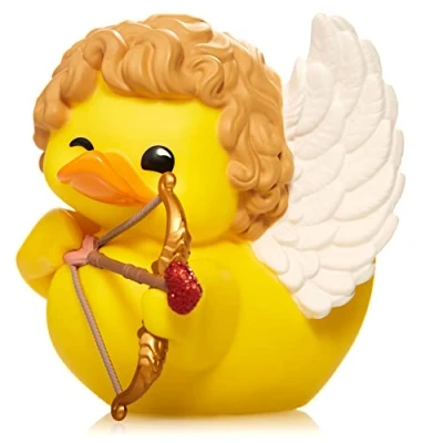 Image of TUBBZ Valentine&#039;s Day Cupid Collectable Duck Vinyl Figure Official Numskull Merchandise TV, Movies &amp; Video Games
