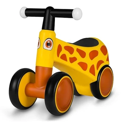 Image of LIONELO SAMMY Balance Bike for 1 to 3 Years, Toddler Walker with 4 Wheels Up 25 kg, Non slip Handles Lights, Design Choices, Ergonomic Saddle, Suitable Both Girls and Boys, Great Gift