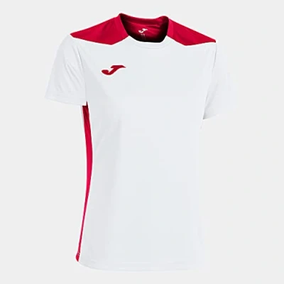 Image of Joma Championship Vi Women&#039;s T Shirt White/Red