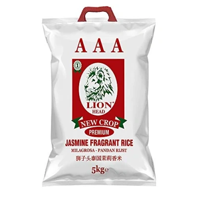 Image of Lion Head AAA Premium Jasmine Fragrant Rice 5kg