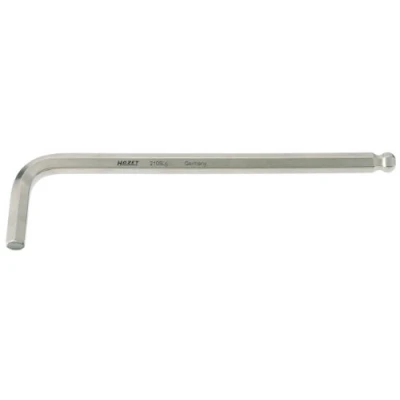 Image of HAZET 2105LG 02 Hexagon Profile Offset Screwdriver Nickel Plated