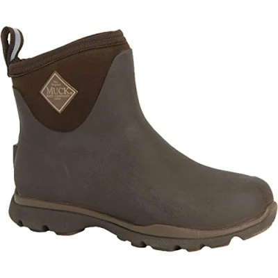 Image of Muck Boots Men&#039;s Arctic Excursion Ankle Wellington Boots, Brown Brown, 6 UK