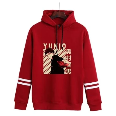 Image of MDEM Anime Blue Exorcist Hoodie Ao No Long Sleeves Rin Okumura Cosplay Yukio Print Pullover color1L