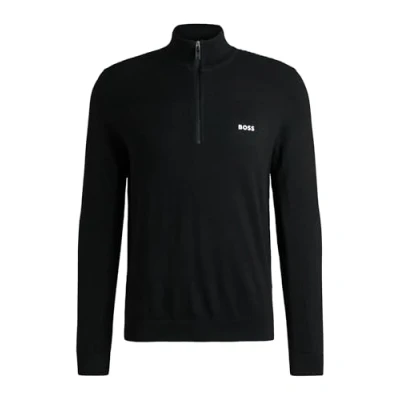 Image of BOSS Momentum Jumper, Men&#039;s, Size: XXL, Black one