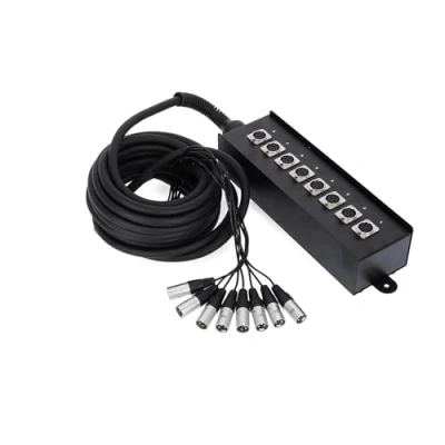 Image of Adam Hall Cables K 8C 10 Multicore Stagebox 8 x send 10m