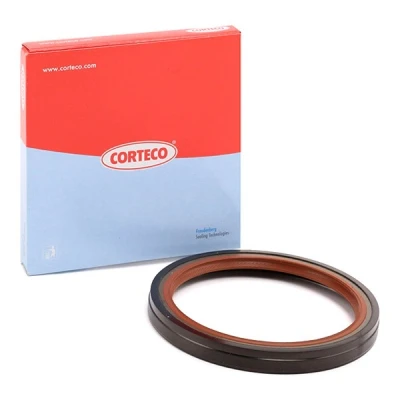 Image of 1227900QAB Crankshaft Seal CORTECO 20018246B transmission sided FPM (fluoride rubber) RENAULT: CLIO 2, TRAFIC 2 Kasten, GRAND SCENIC 3