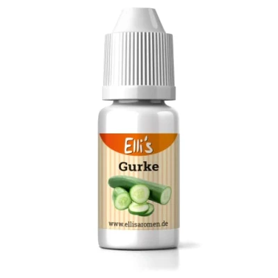 Image of Ellis Aromen Cucumber liquid food flavour for and liquids, baking, cooking, as oatmeal quark low calorie