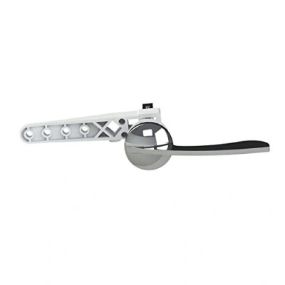 Image of Standard Flush Tank Cistern Metal Lever Chrome Plated Toilet WC Handle