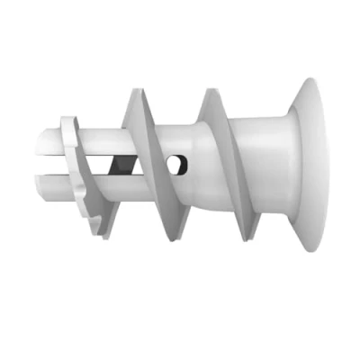 Image of Nylon Plasterboard Plug Fixing Anchor DRIVA Heavy Duty Self Drive Study Walls Cavity (Pack of: 50)