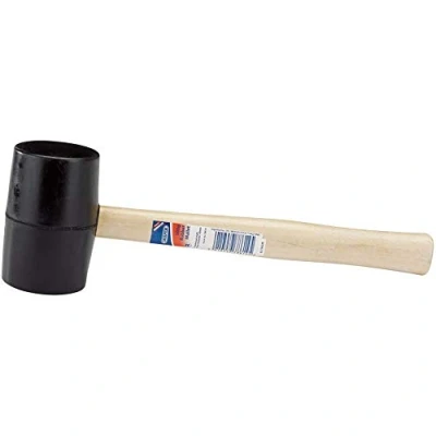 Image of Draper Hardwood Shaft Rubber Mallet, 620g/24oz