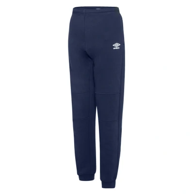 Image of Umbro Womens/Ladies Club Leisure Jogging Bottoms (Navy/White) Size X Small
