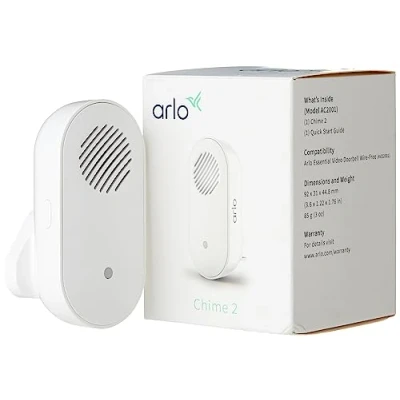 Image of Arlo Chime 2 AC2001 100UKS Compatible with Video Doorbell