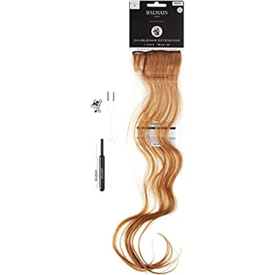 Image of Balmain DoubleHair Extensions Human Hair, 55 cm Length, Number 8A Natural Ash Blonde, 0.055 kg