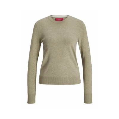Image of JJXX Jxcara Comfy CREW NECK Jumper, Women&#039;s, Size: Small, Feather gray