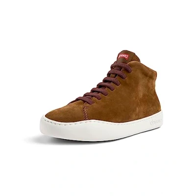Image of Camper Touring RY Hightop trainers, Women&#039;s, Size: 7, Marron Leather