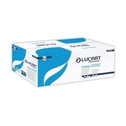 Image of Lucart Professional Hand Towel 230SZ Z Fold 2 Ply White (Pack of 3000)