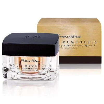 Image of Anti Ageing Night Day Face CREAM Wrinkle Gold Regenerist Firms Skin Eye Restores 50ML (NIGHT 50ML)