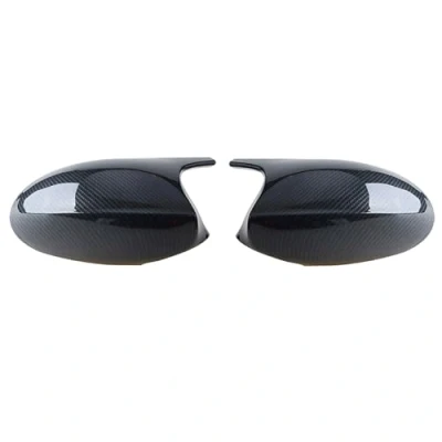 Image of KYYET Carbon Fiber Side Mirror Cover Caps Compatible with E90 E91 E92 E93 PRE LCI M3 Style