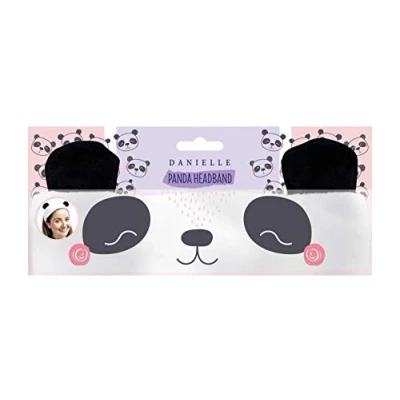 Image of Danielle Creations Girly Panda Ear Headband For Make Up Bath Spa
