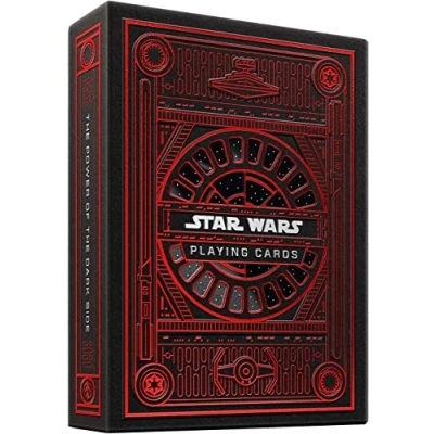 Image of SOLOMAGIA Star Wars Dark Side (RED) Playing Cards by Theory11