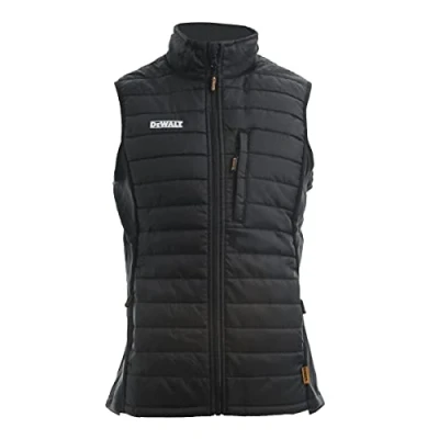 Image of Dewalt FORCE GILET XL Gilet, X Large, Black