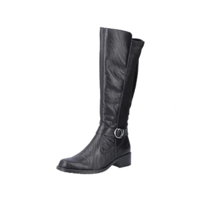 Image of Rieker Women&#039;s Z7364 Fashion Boot, Black, 3.5 UK