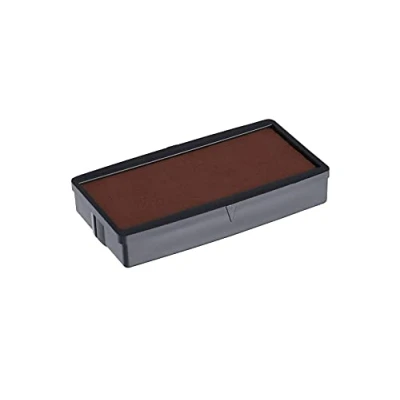 Image of COLOP E/20 Red Replacement Pads Pack of 2 107163 Ink To Fit Printer 20, Green Line Office Word Stamps