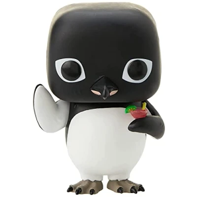 Image of Funko POP! Movies: Billy Madison Penguin With Cocktail Collectable Vinyl Figure Gift Idea Official Merchandise Toys for Kids &amp; Adults Movies Fans Model Collectors and Display