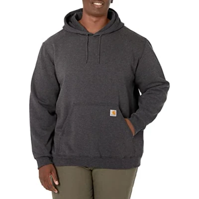 Image of Carhartt Men&#039;s Loose Fit Midweight Sweatshirt, Carbon Heather, M