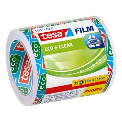 Image of tesa® Film Eco &amp; Clear Sparpack/56997, 10mx15mm, Inh. 3