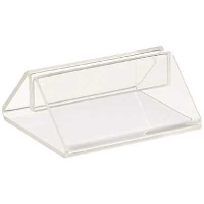 Image of Perspex Tent Type Menu Holder Set of 10 Display Holder, Table Top Sign Suitable for A4 and A5