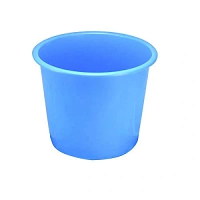 Image of Q Connect Waste Bin 15 Litre Blue (PACK OF 4) CP025KFBLU +FINCHLEY PEN FREE