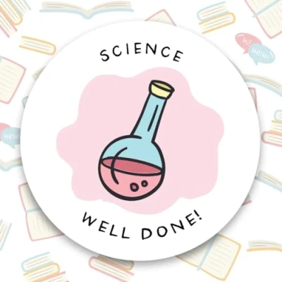 Image of Science Well Done Reward Stickers