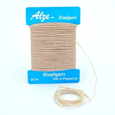 Image of Trimz Darning Wool, Ecru, 1x20m