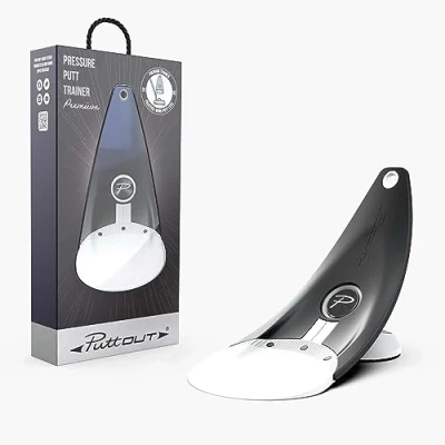 Image of PuttOUT Premium Pressure Putt Trainer Perfect Your Golf Putting, Orca