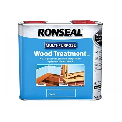 Image of Ronseal RSLWT25L 2.5 Litre Multi Purpose Wood Treatment Natural